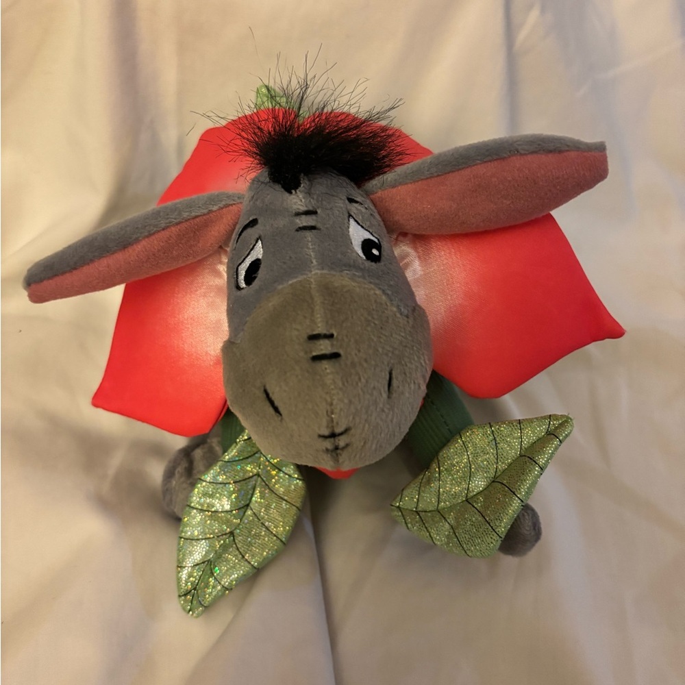 Vintage Disneyland Resort Eeyore as flower plush